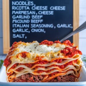 Lasagne-Rezept