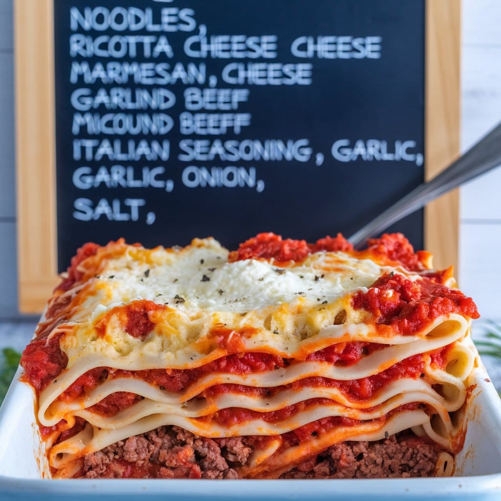 Lasagne-Rezept