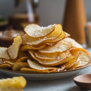 Knusprige hausgemachte Kartoffelchips Rezept