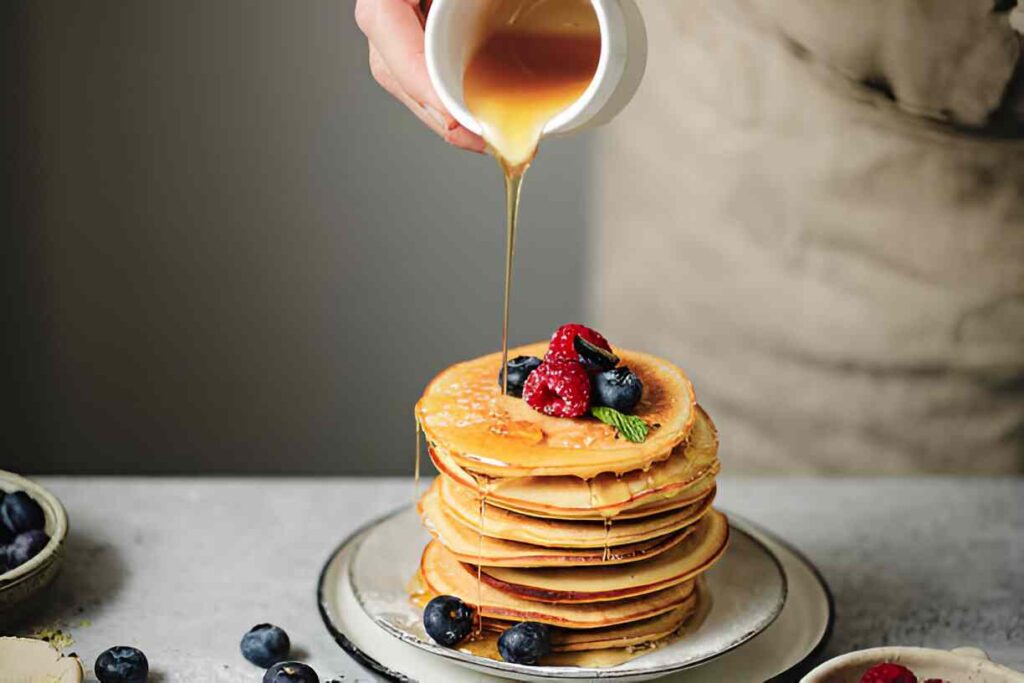 Amerikanische Pancakes