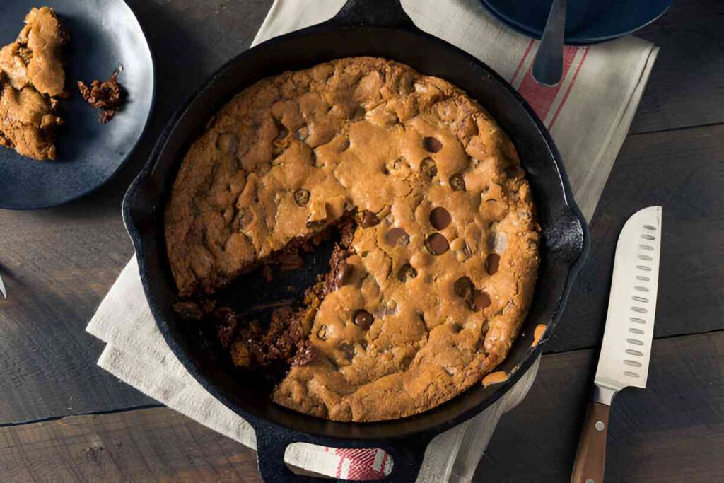 Gesalzener Chocolate Chip Pfannenkeks