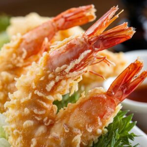 Knuspriges Garnelen-Tempura
