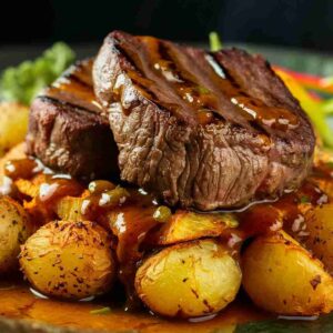 Carne Asada Pommes