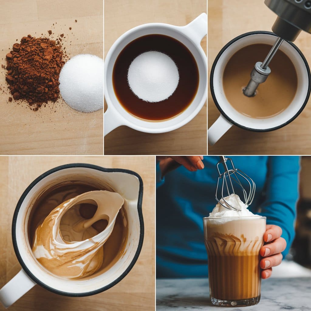 Geschlagener Kaffee