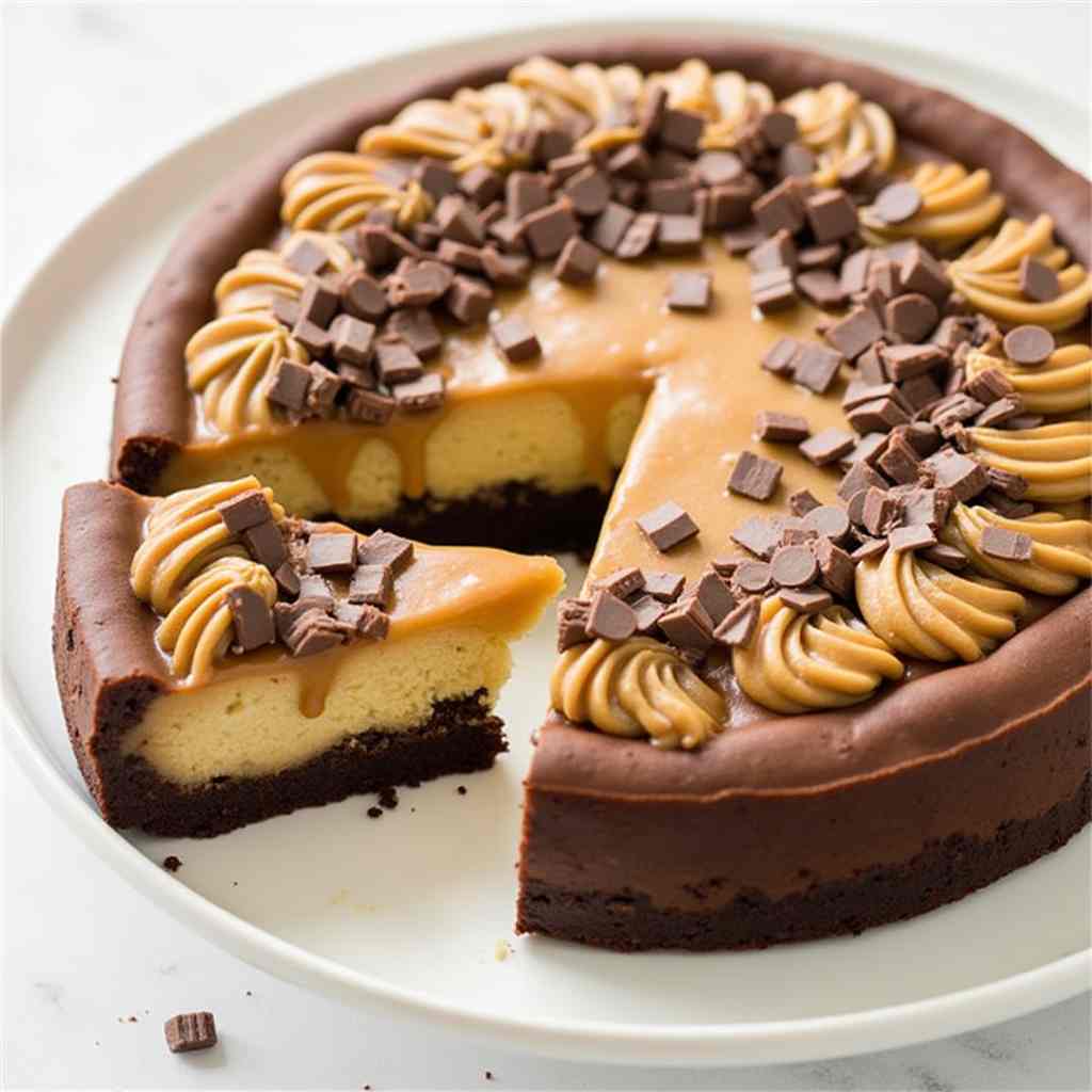 Brownie-Karamell-Käsekuchen