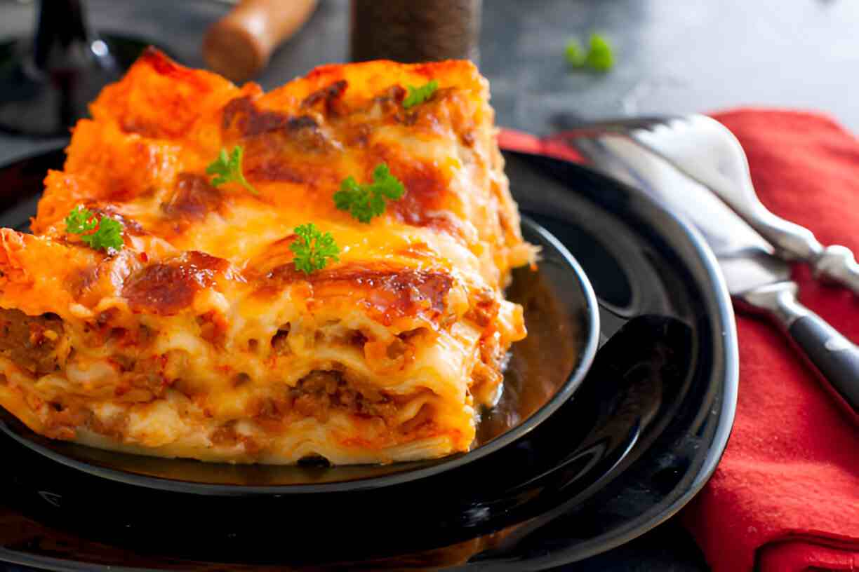 Weltbeste Lasagne Rezeptstruktur