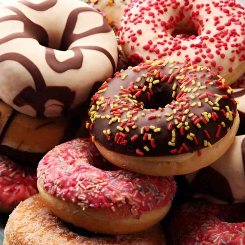 Klassische Donuts