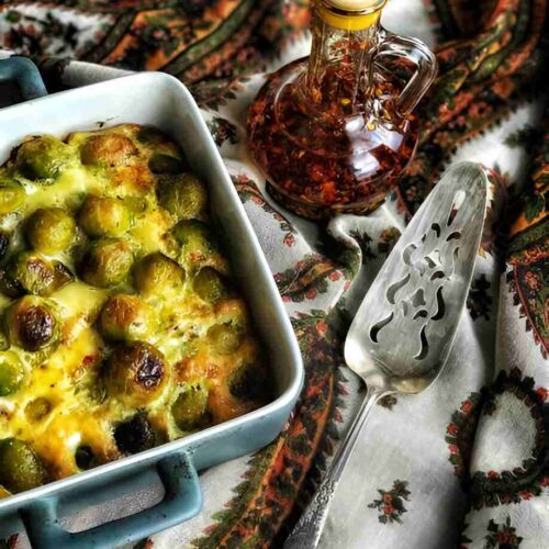 Rosenkohl-Gratin
