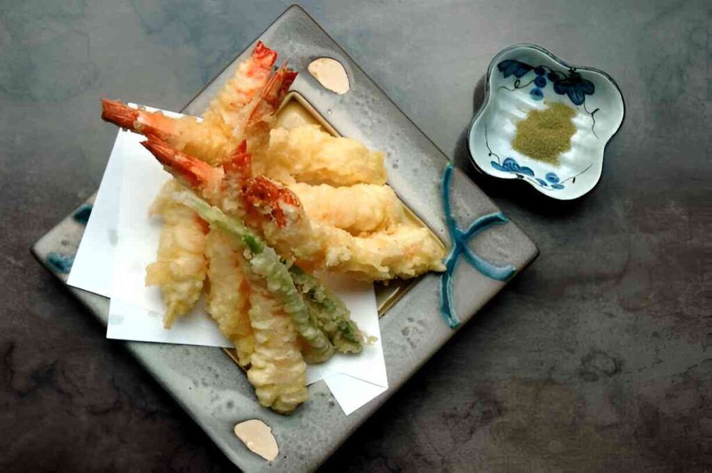 Knuspriges Garnelen-Tempura