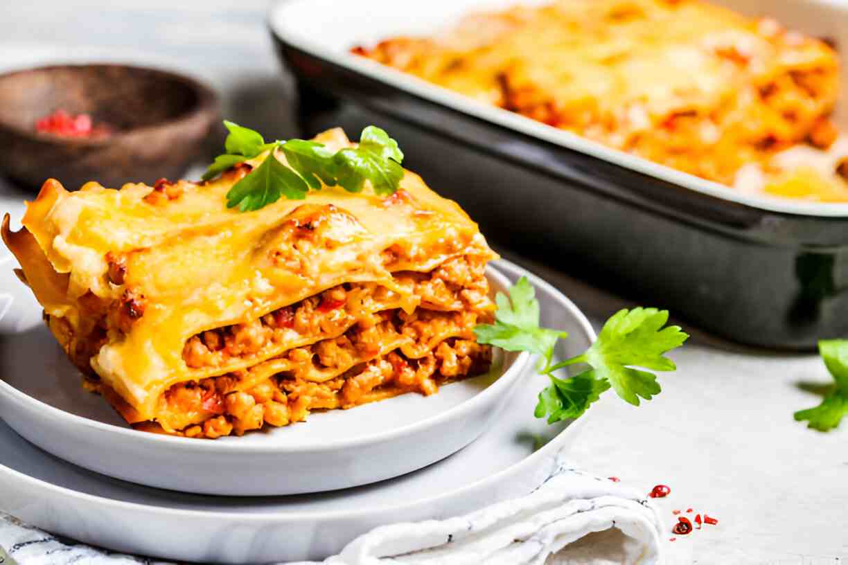 Weltbeste Lasagne Rezeptstruktur
