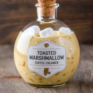 Gerösteter Marshmallow-Kaffeesahne