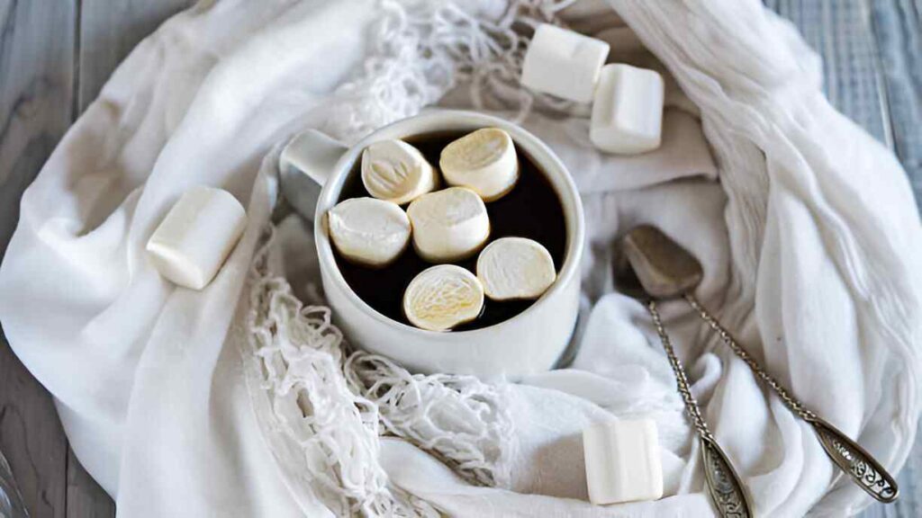 Gerösteter Marshmallow-Kaffeesahne
