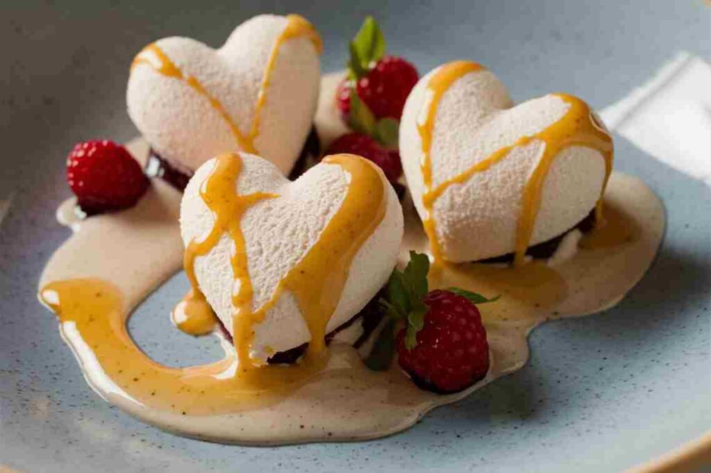 Mascarpone-Amaretto-Herzchen