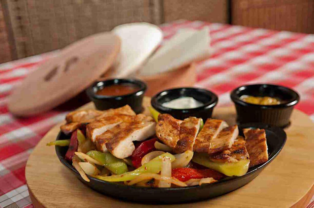 Hähnchen Fajitas