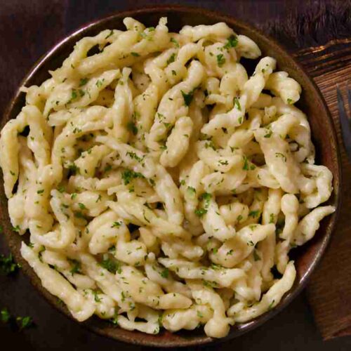 Hausgemachte Spätzle