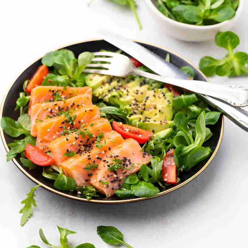 Avocado-Lachs-Salat