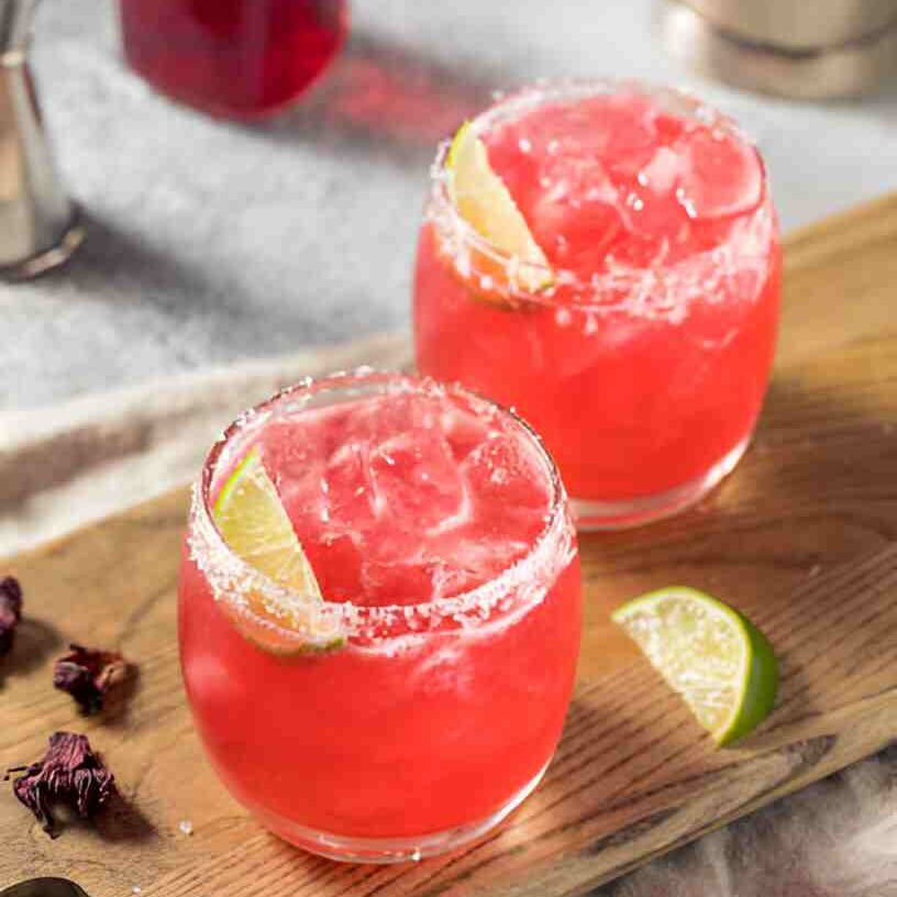 Hibiskus Margarita Rezept