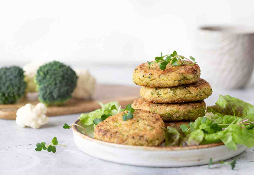 Brokkoli-Käse-Puffer