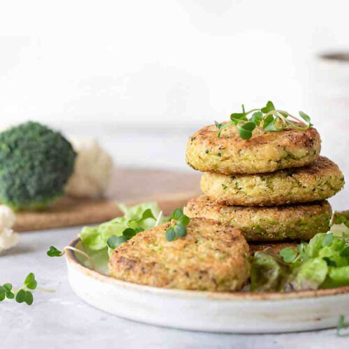 Brokkoli-Käse-Puffer