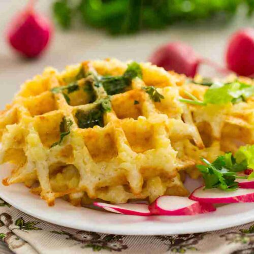 Kartoffelwaffeln Einfach und Knusprig