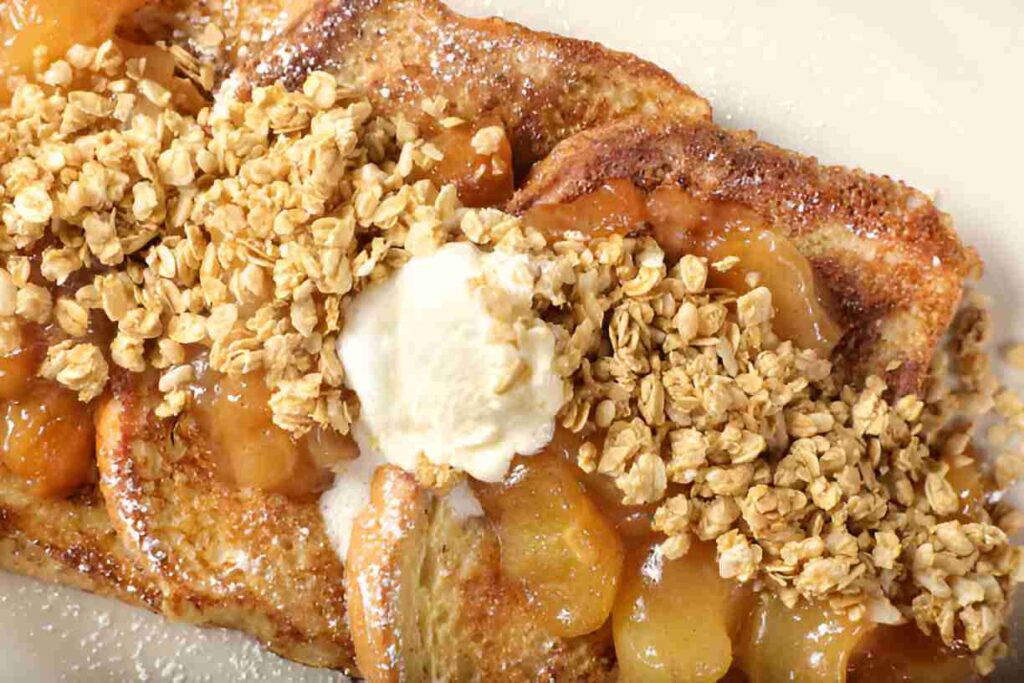 Apfel-Zimt French Toast
