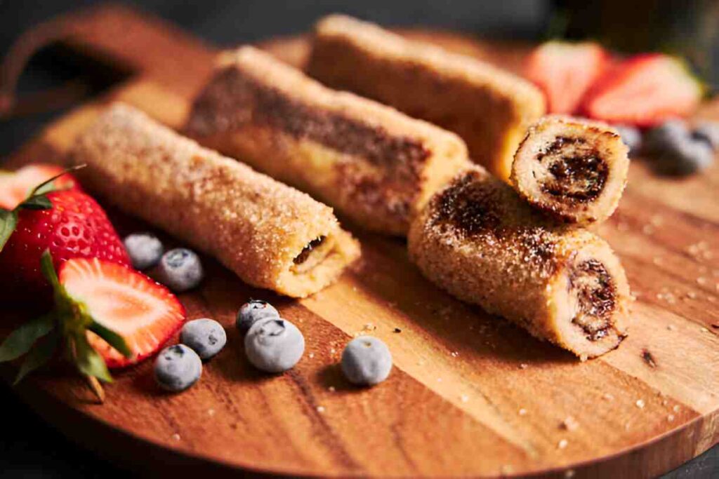 Nutella-Toast-Rollen