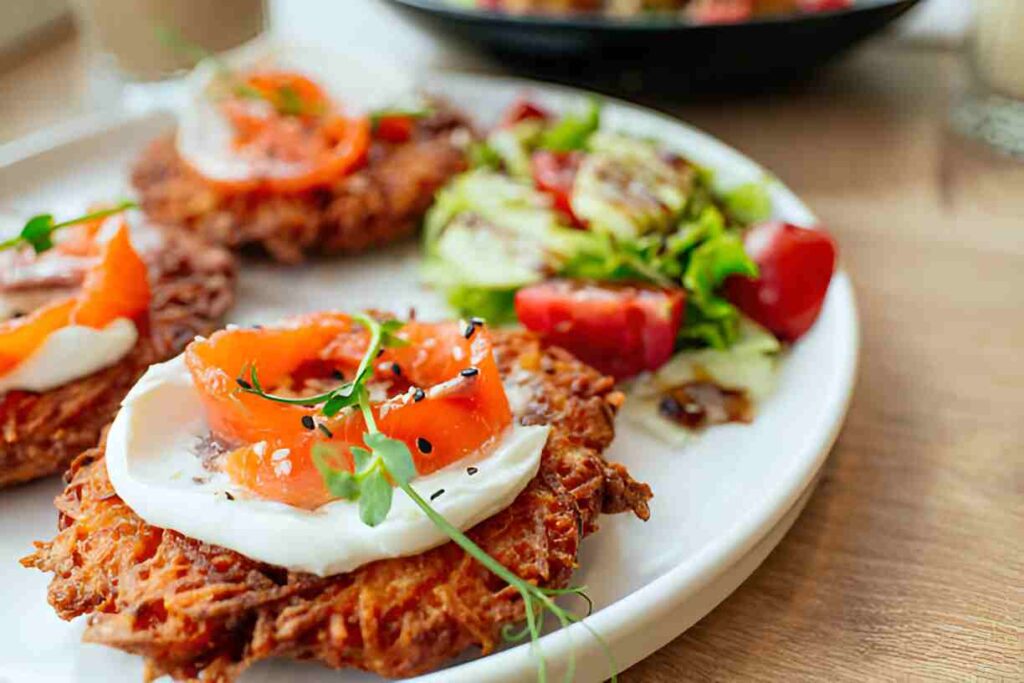 Ofenkartoffeln mit Räucherlachs