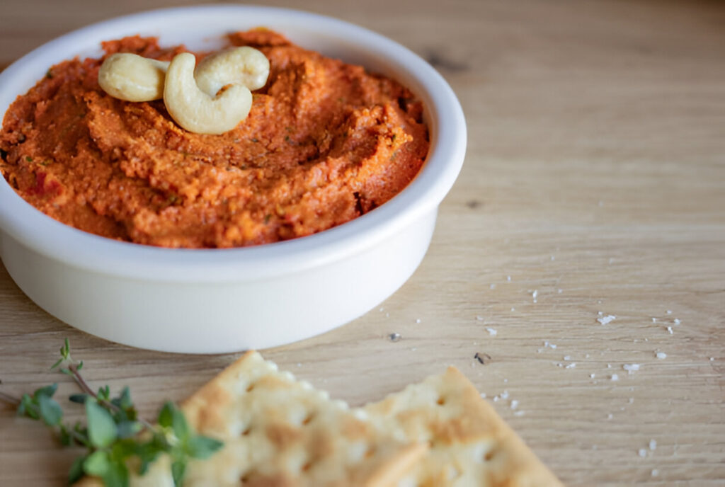 Paprika-Cashew-Aufstrich