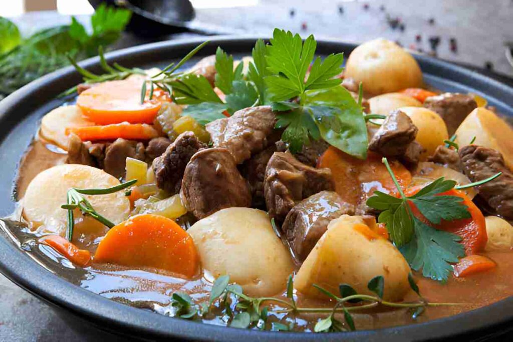 Gemüse-Hackfleisch-Auflauf