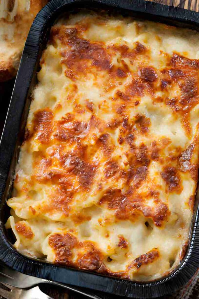 Hähnchen-Alfredo-Auflauf