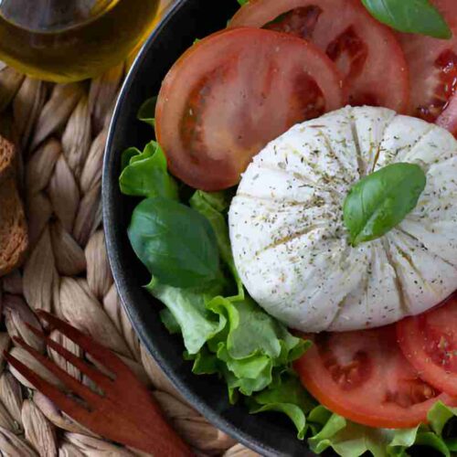 Tomaten Burrata Salat