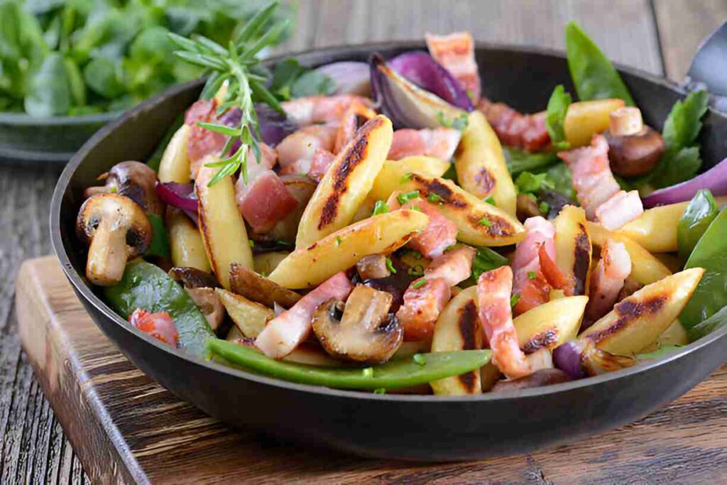 Schupfnudel-Hack-Pfanne