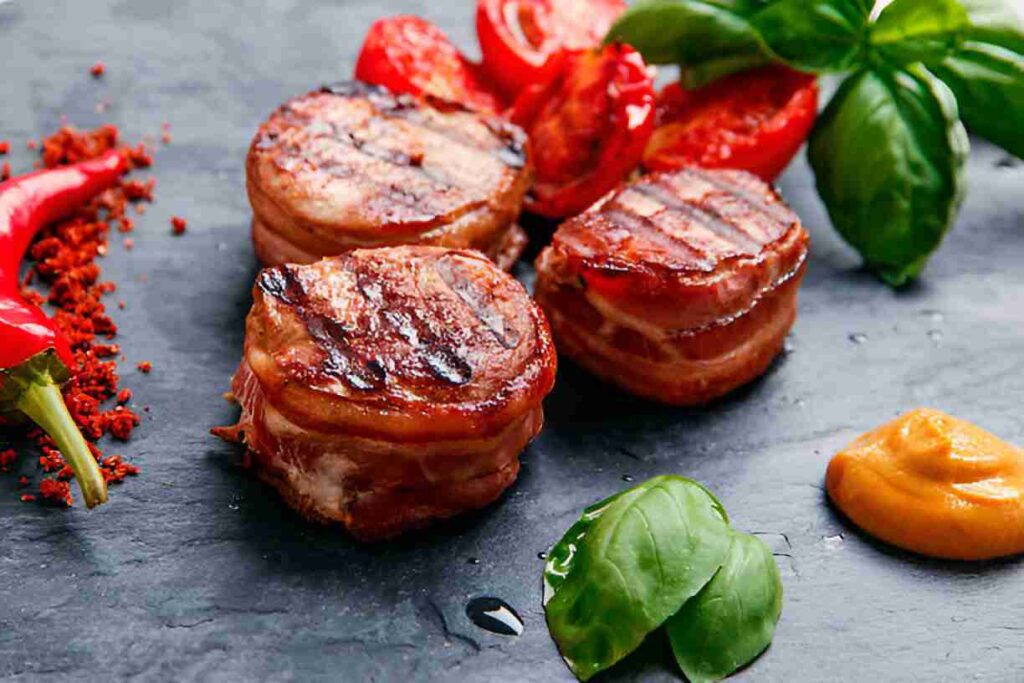Schweinemedaillons im Speckmantel