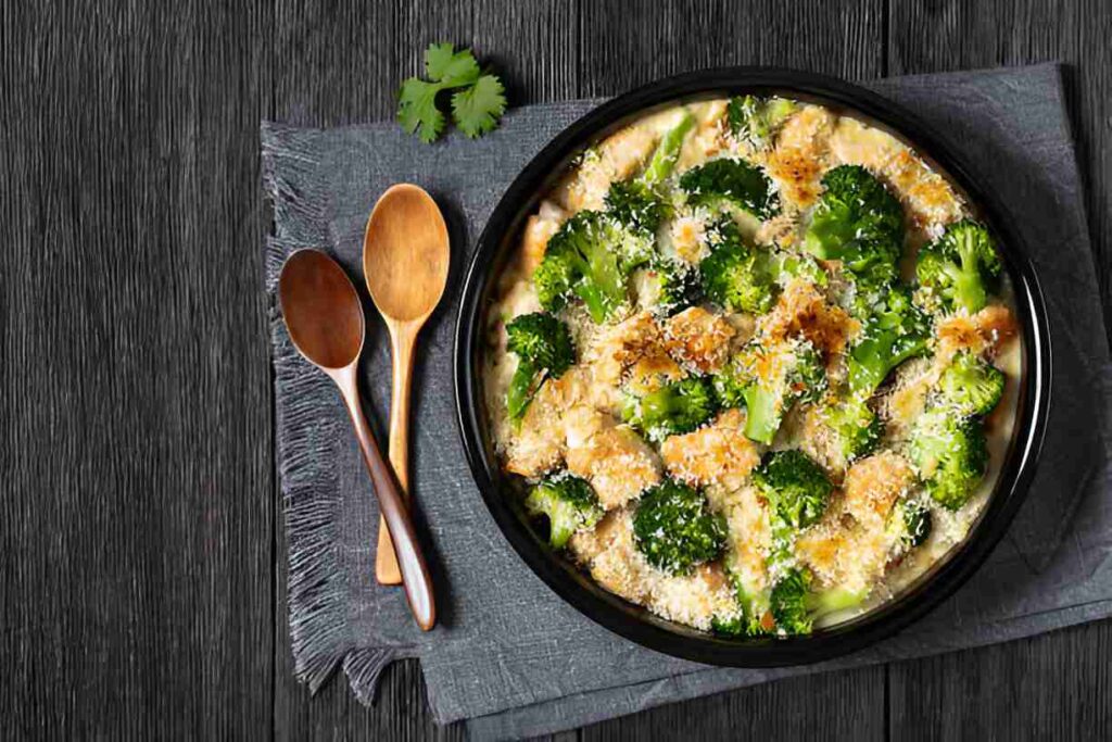 Hähnchen-Brokkoli-Auflauf