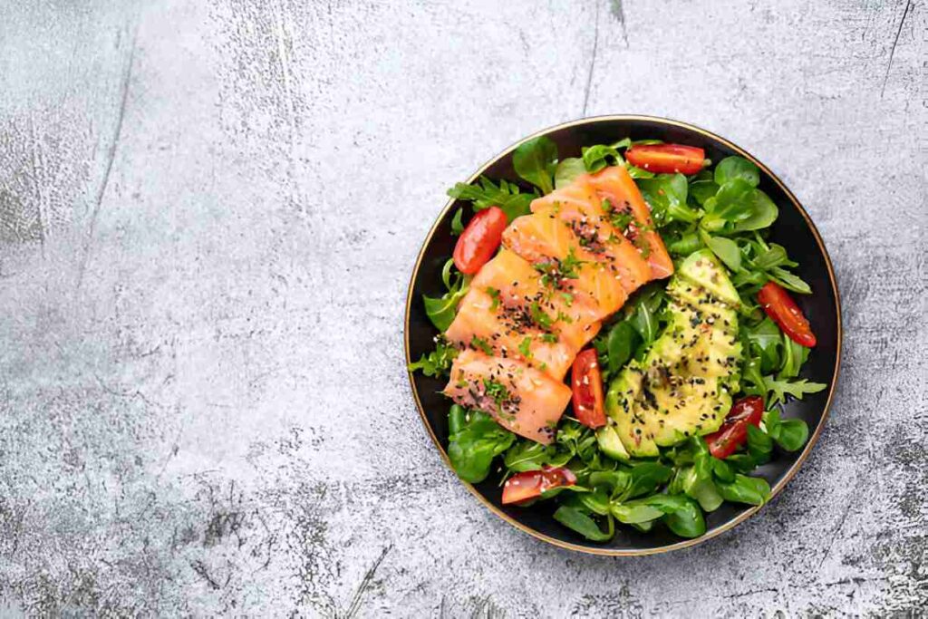Avocado-Lachs-Salat