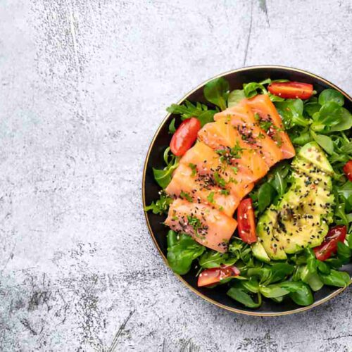 Avocado-Lachs-Salat