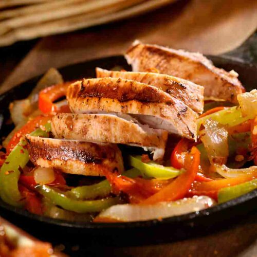 Hähnchen Fajitas