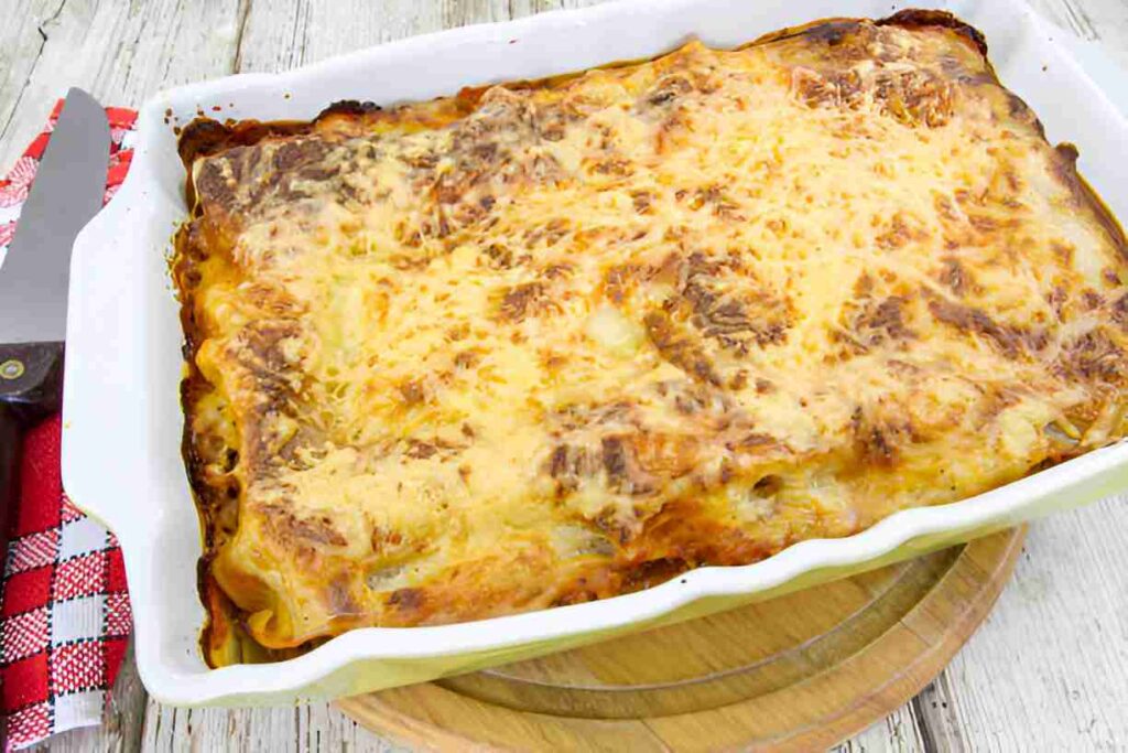 Kürbis-Mangold-Lasagne