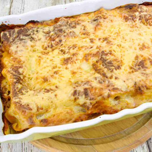Kürbis-Mangold-Lasagne