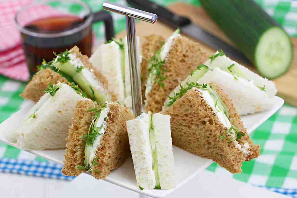 Gurken-Sandwiches