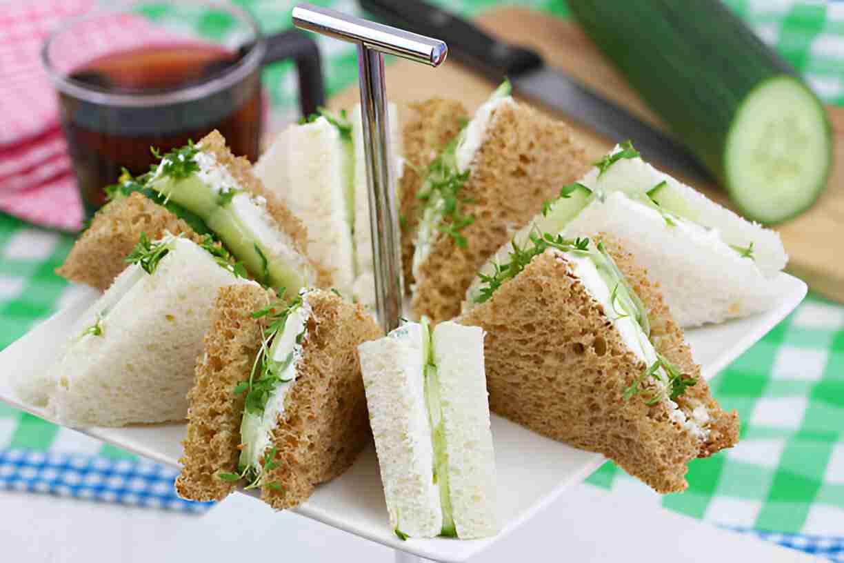 Gurken-Sandwiches