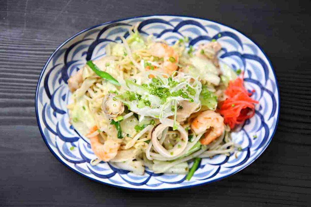 Shio-Zitronen-Meeresfrüchte-Yakisoba