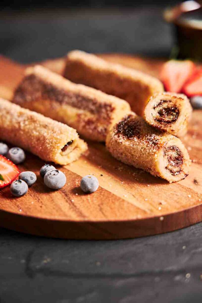 Nutella-Toast-Rollen