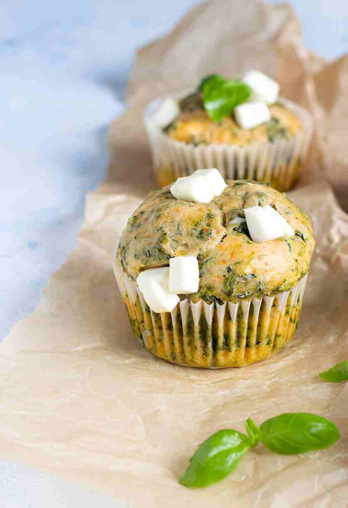 Spinat-Feta-Muffins