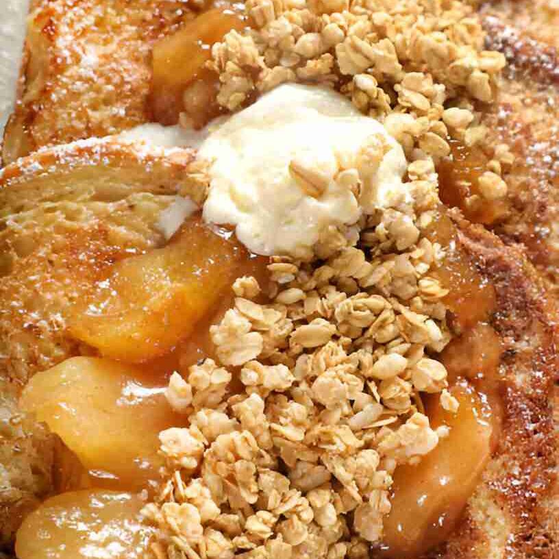 Apfel-Zimt French Toast