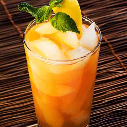 Papaya-Ingwer Eistee Rezept
