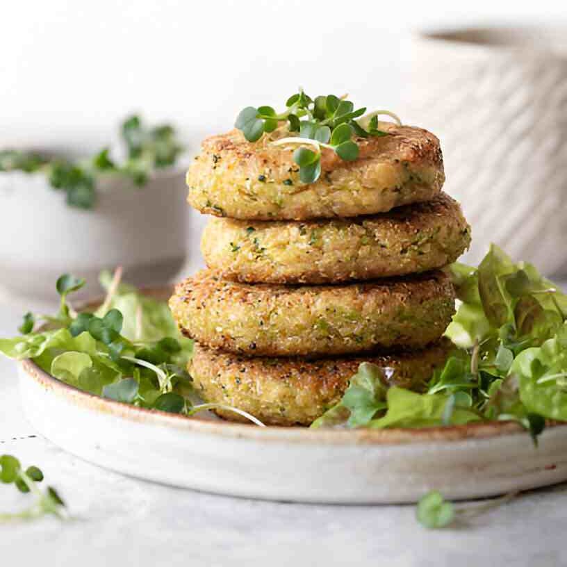 Brokkoli-Käse-Puffer