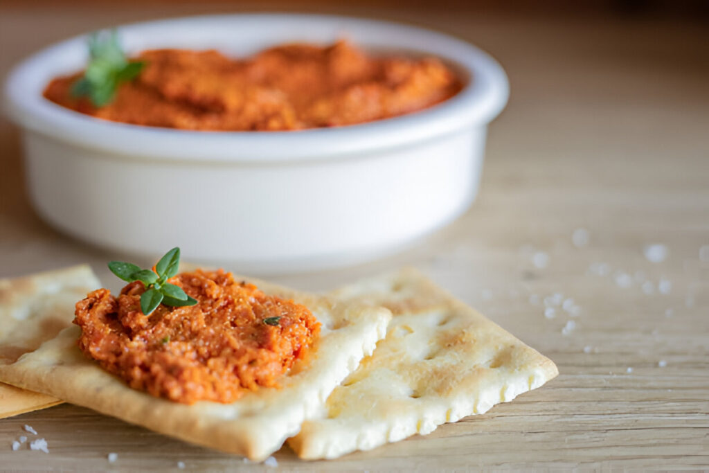 Paprika-Cashew-Aufstrich