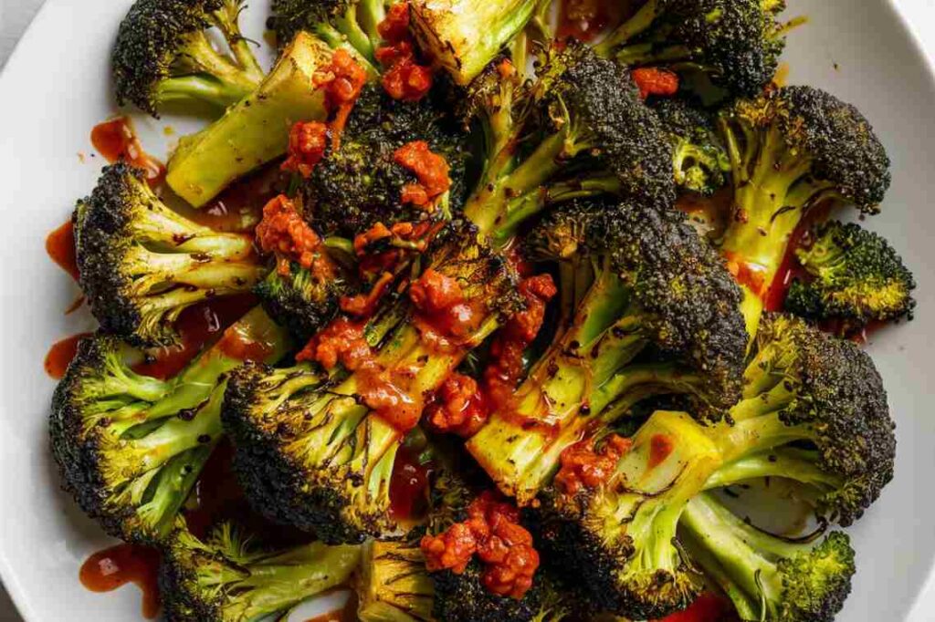 Gerösteter Brokkoli mit Sambal