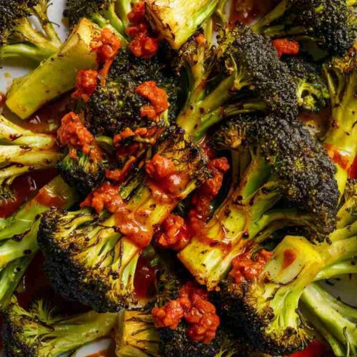 Gerösteter Brokkoli mit Sambal